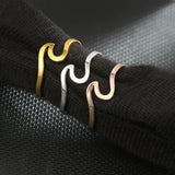 Wave Ring For Women