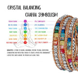 Chakra Leather Handmade Bracelet