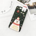 Christmas Snowman iPhone Case