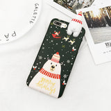 Christmas Snowman iPhone Case