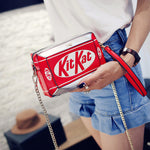 KitKat Leather Messenger Bag