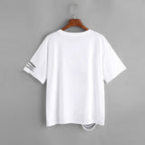 WHAT EVER Printed T-shirt
