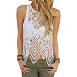 Elegant Tank Top Crochet For Women