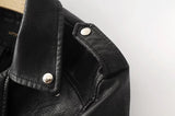 PU Leather Jacket with Zipper
