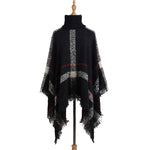 Poncho Style Knitted Coat
