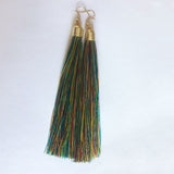 Vintage Ethnic Long Tassel Earrings