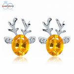 Crystal Earrings - 4 colors