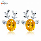 Crystal Earrings - 4 colors