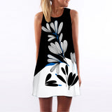 Summer Print Women Dress