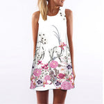 Summer Print Women Dress