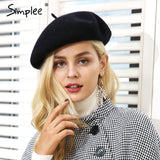Elegant Wool Winter Hat