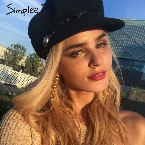 Elegant Fashion Black Hat