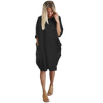 Pocket Loose Dress (Plus Size)