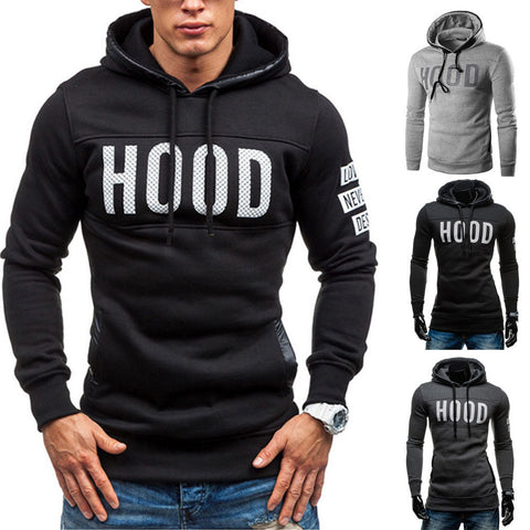 Men Winter Slim Hoodie