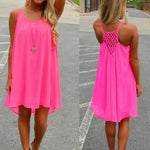 Fluorescent Summer Dresses MultiColor