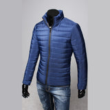 Men Cotton Stand Winter Jacket