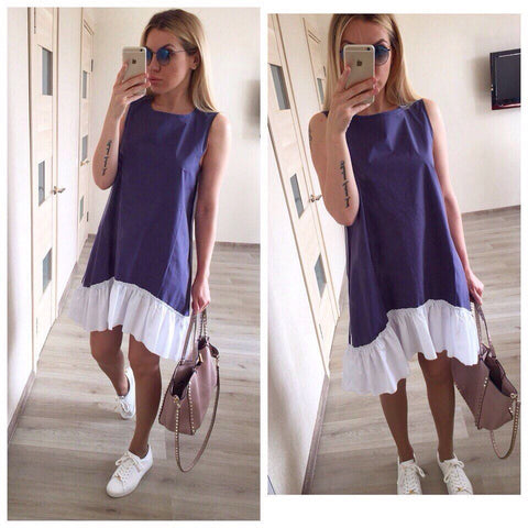 Sleeveless Casual Dress