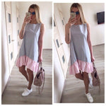 Sleeveless Casual Dress