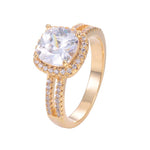 18K Gold/Platinum Ring