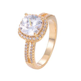 18K Gold/Platinum Ring