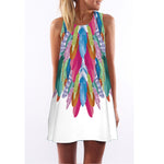 Summer Print Women Dress