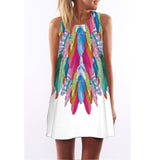 Summer Print Women Dress