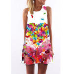 Summer Print Women Dress