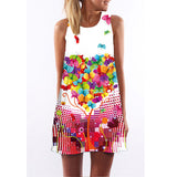Summer Print Women Dress