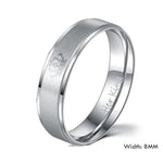Stainless Steel King / Queen  Rings