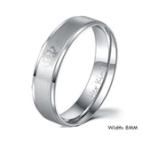 Stainless Steel King / Queen  Rings