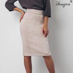 Women Skirts Suede (Plus Sizes)