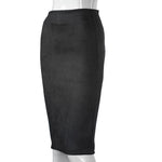 Women Skirts Suede (Plus Sizes)