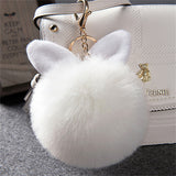 Cute Fur Ball Keychain