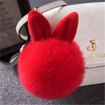 Cute Fur Ball Keychain