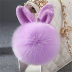 Cute Fur Ball Keychain