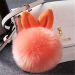 Cute Fur Ball Keychain