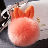 Cute Fur Ball Keychain