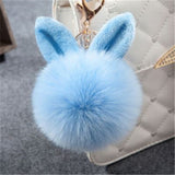Cute Fur Ball Keychain