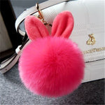 Cute Fur Ball Keychain