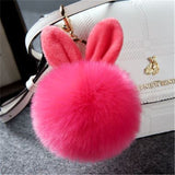 Cute Fur Ball Keychain