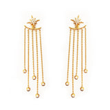 Long Crystal Earrings