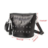 2018 Fashion Skull Punk Goth Bag