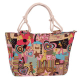 Big Size Printed Handbag MultiColor