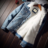 Warm Fleece Denim Jacket