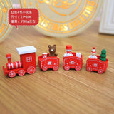Wooden Xmas Trains
