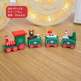 Wooden Xmas Trains