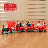 Wooden Xmas Trains