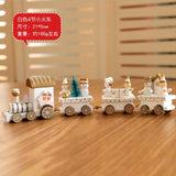 Wooden Xmas Trains