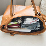 Rivet PU Leather Handbag / Shoulder Bag