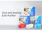 2 in 1 Silicone Anti Snoring Tool